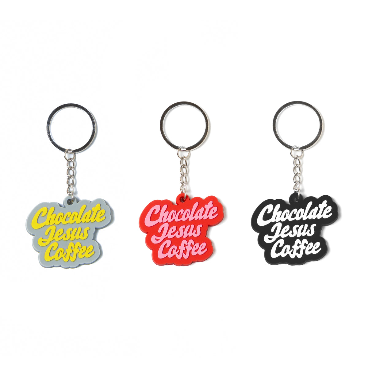 COFFEE LOGO RUBBER KEYCHAIN – Chocolate Jesus
