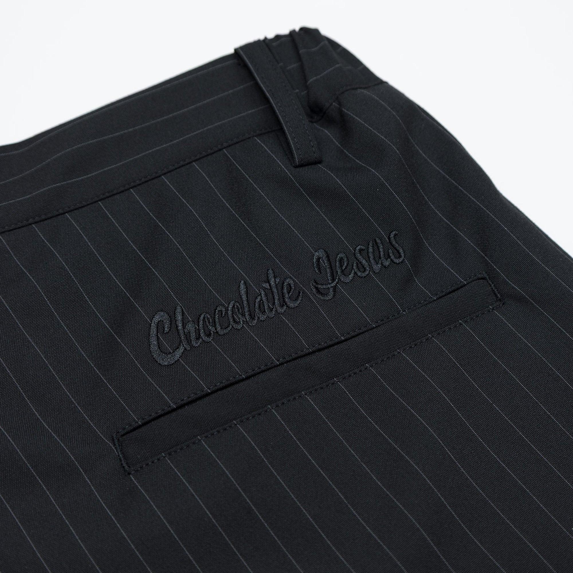 CJ 2 TUCK WIDE SLACKS – Chocolate Jesus
