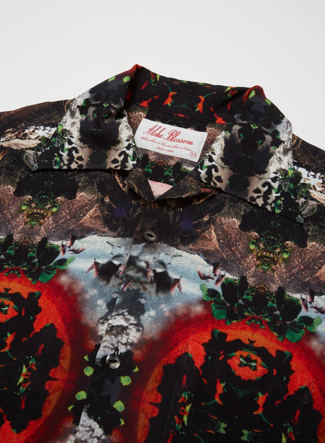 BAL / ALOHA BLOSSOM Volcano Rayon Shirt – Chocolate Jesus