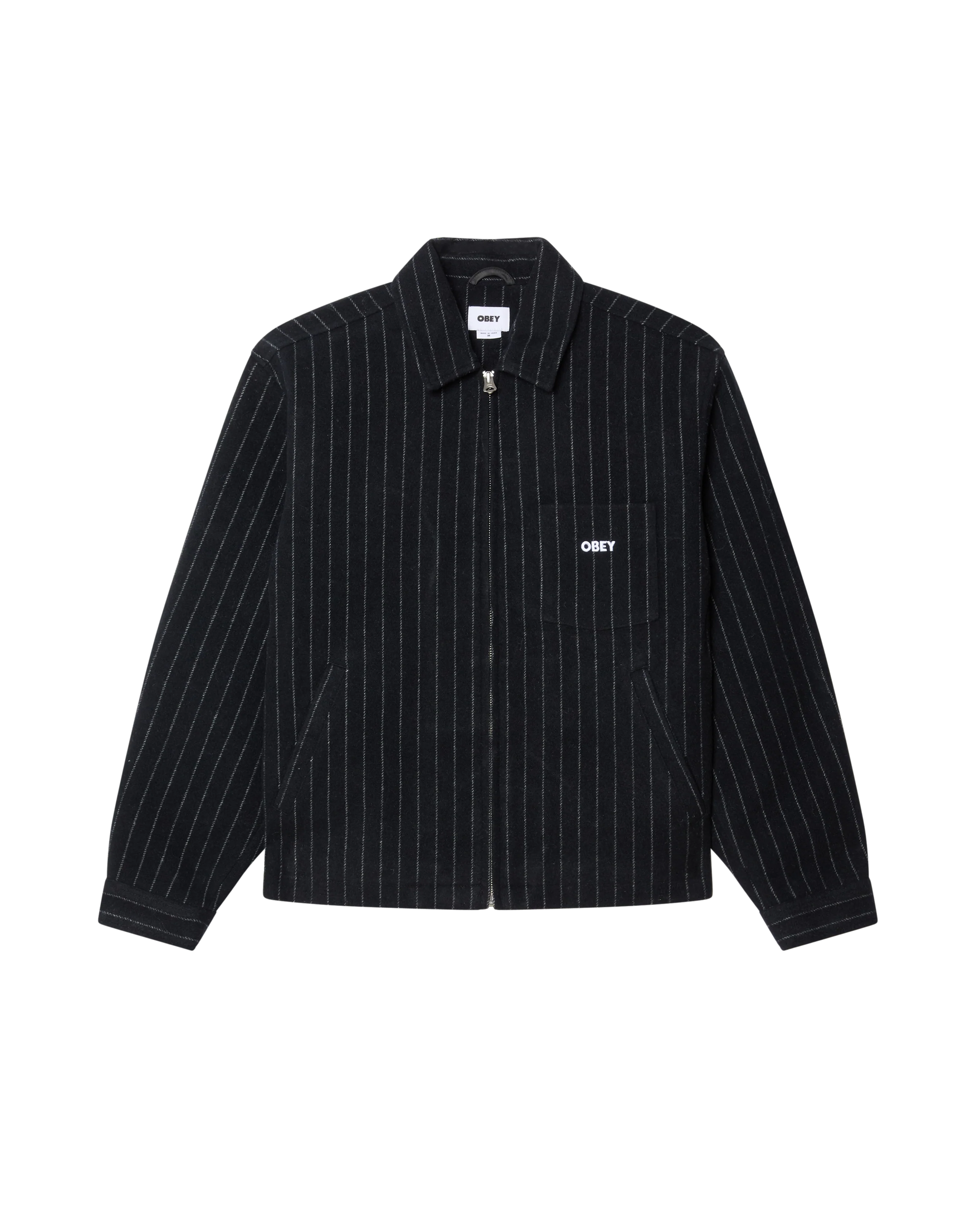 新品未着用　pois over jacket【ストライプ】 trim_fce_item66f25a8fba42c.jpg