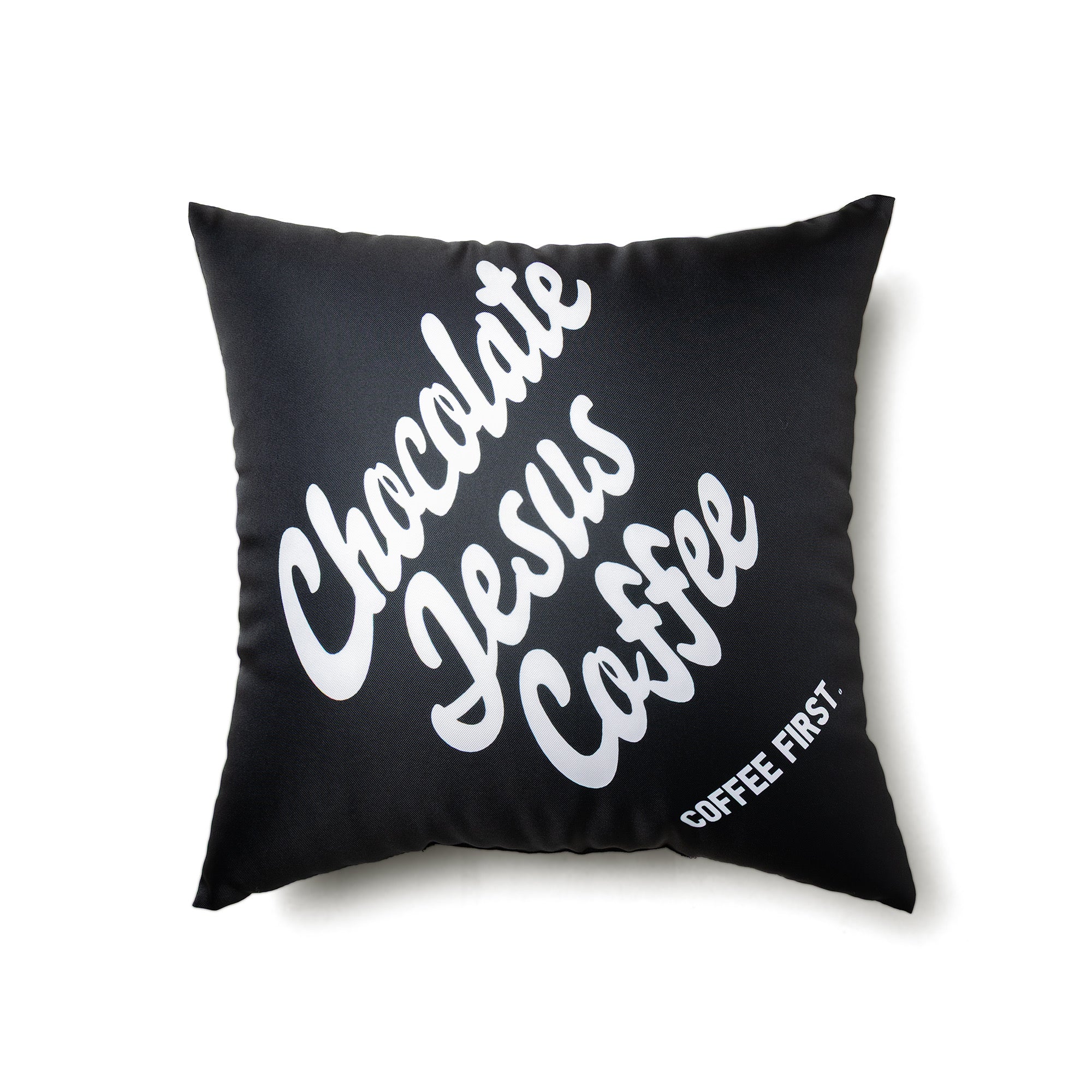 CJC LOGO CUSHION – Chocolate Jesus