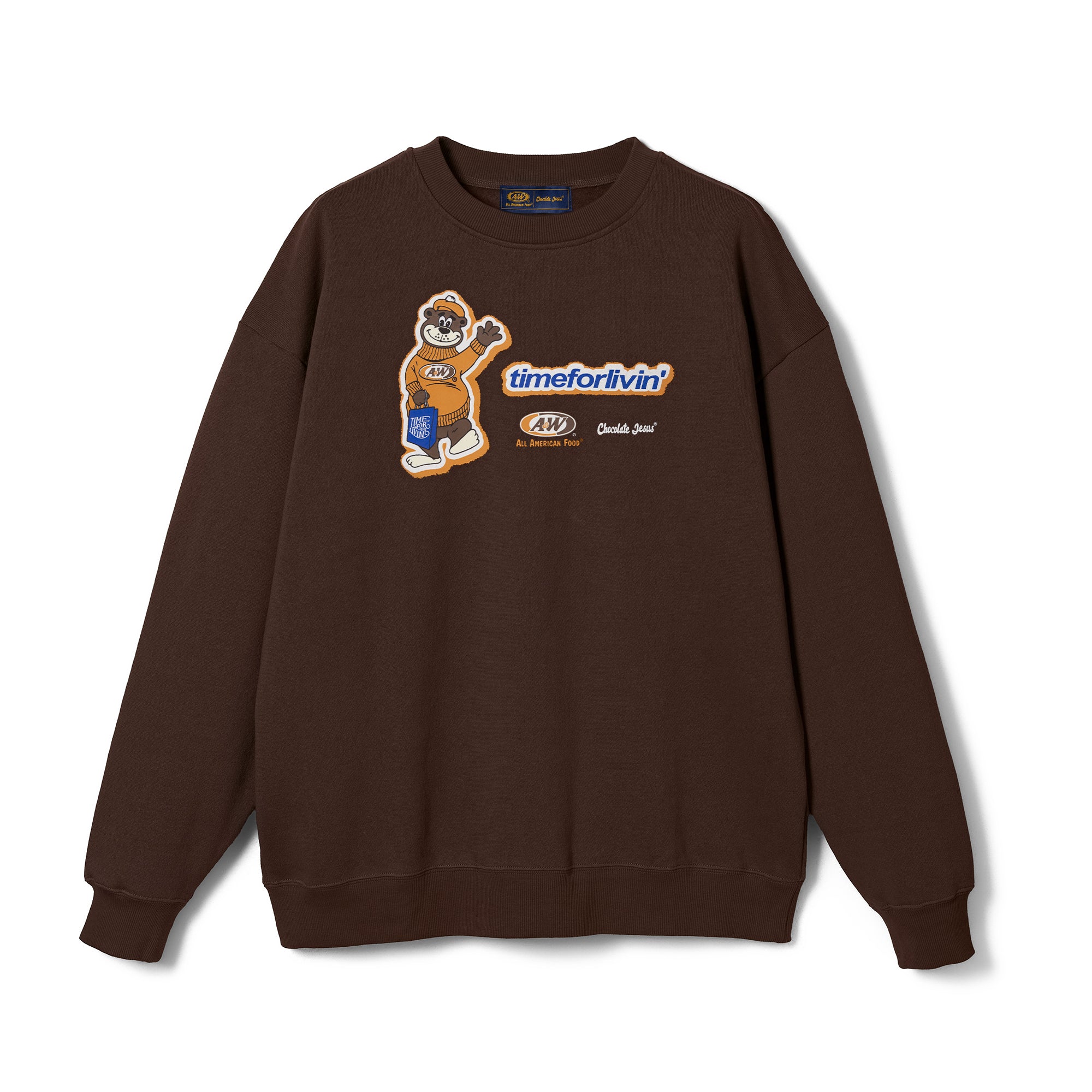 A&W × Chocolate Jesus) Nagoya Exculusive Crewneck