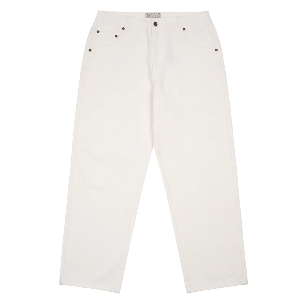 DIME RELAXED DENIM PANTS OFF WHITE