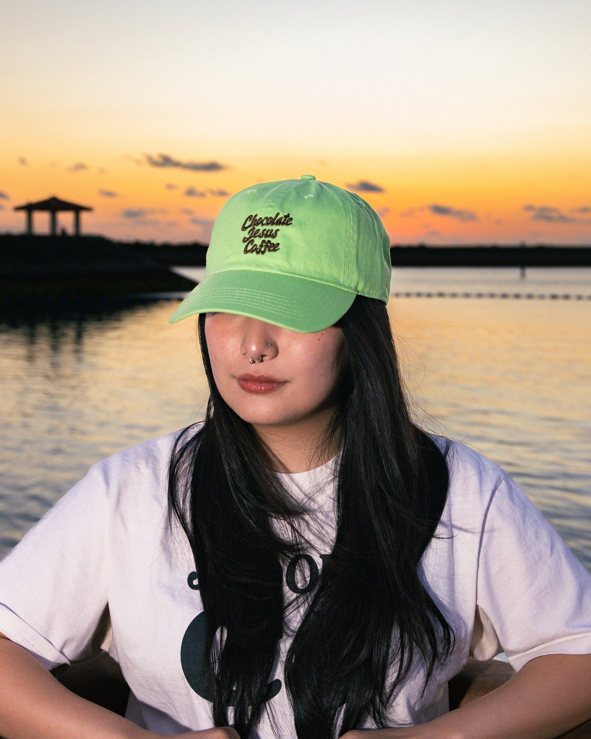 CJC LOGO CAP – Chocolate Jesus