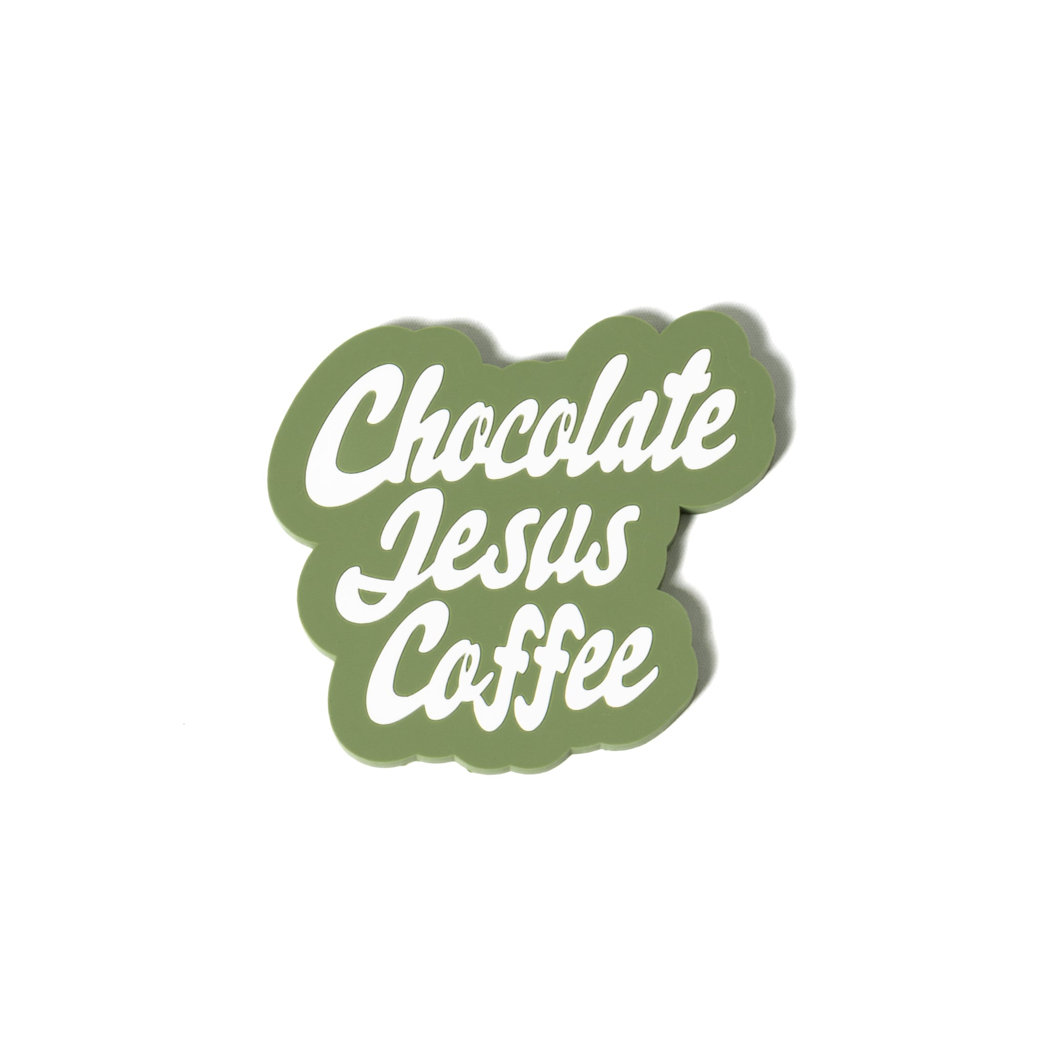 COFFEE LOGO RUBBER COASTER – Chocolate Jesus