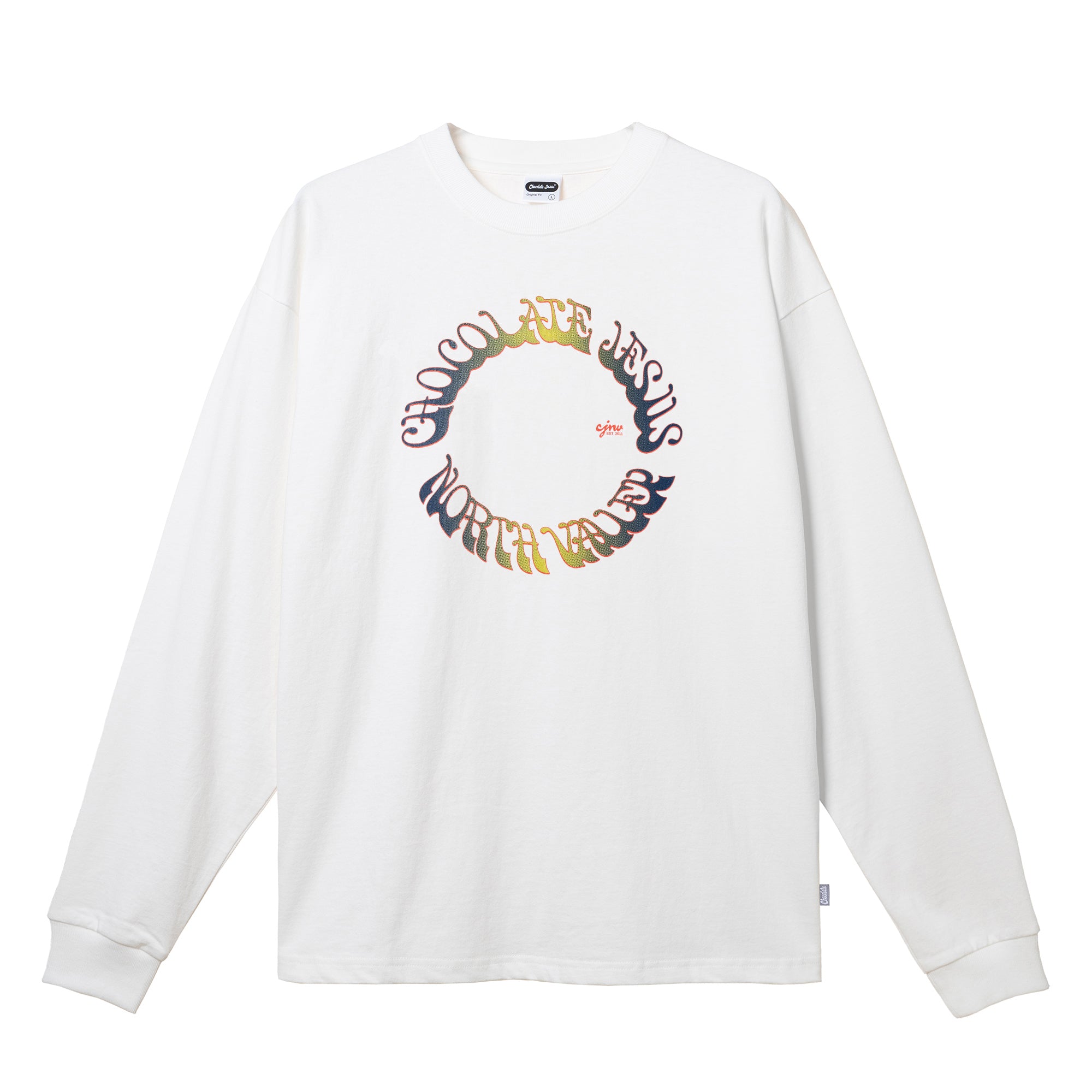 CIRCLE LS TEE – Chocolate Jesus