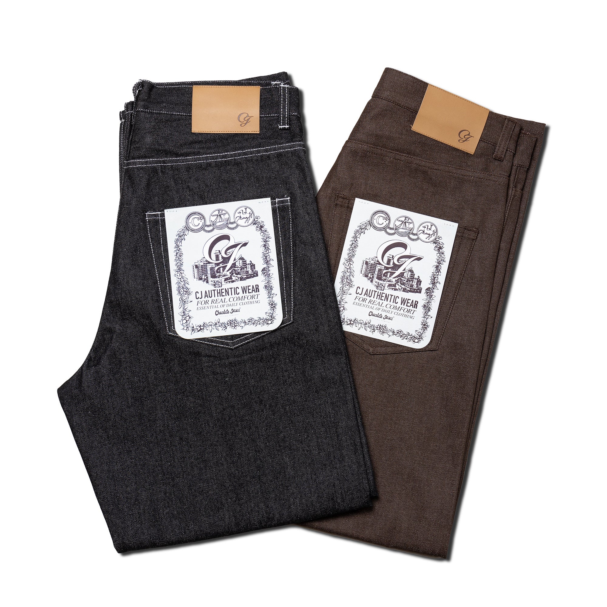 CJ BAGGY DENIM PANTS – Chocolate Jesus