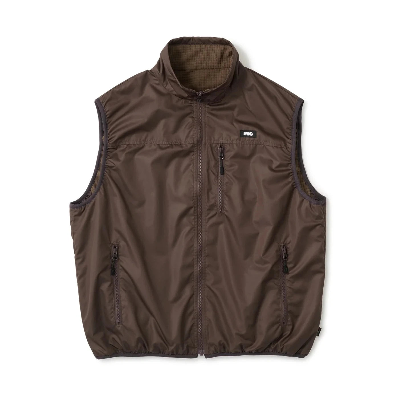 POLARTEC Reversible Vest Brown / MEDIUM