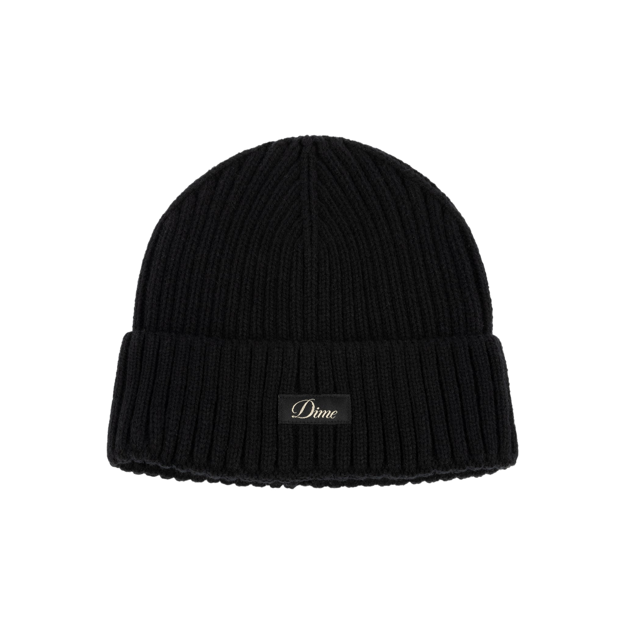 CURSIVE RIB BEANIE 25FA – Chocolate Jesus