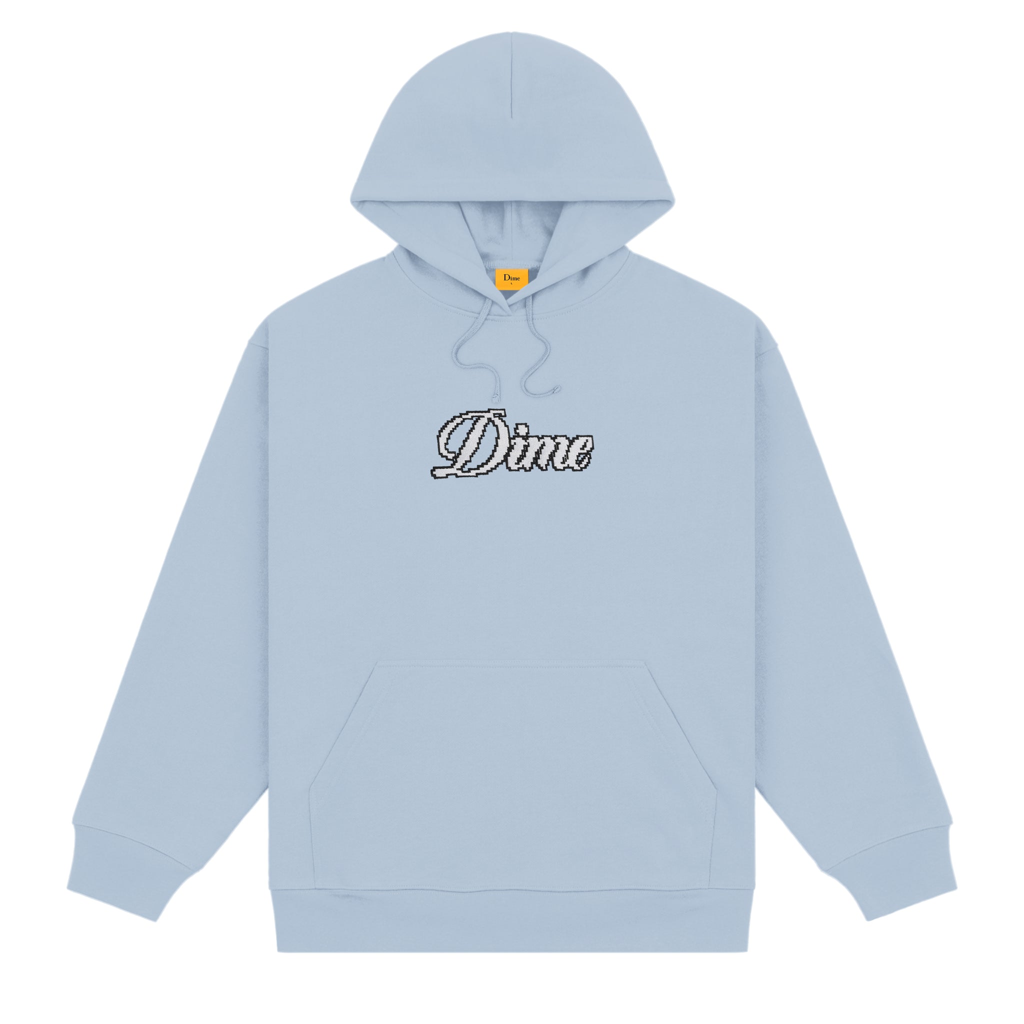 Pixel Cursive Hoodie 24FA – Chocolate Jesus