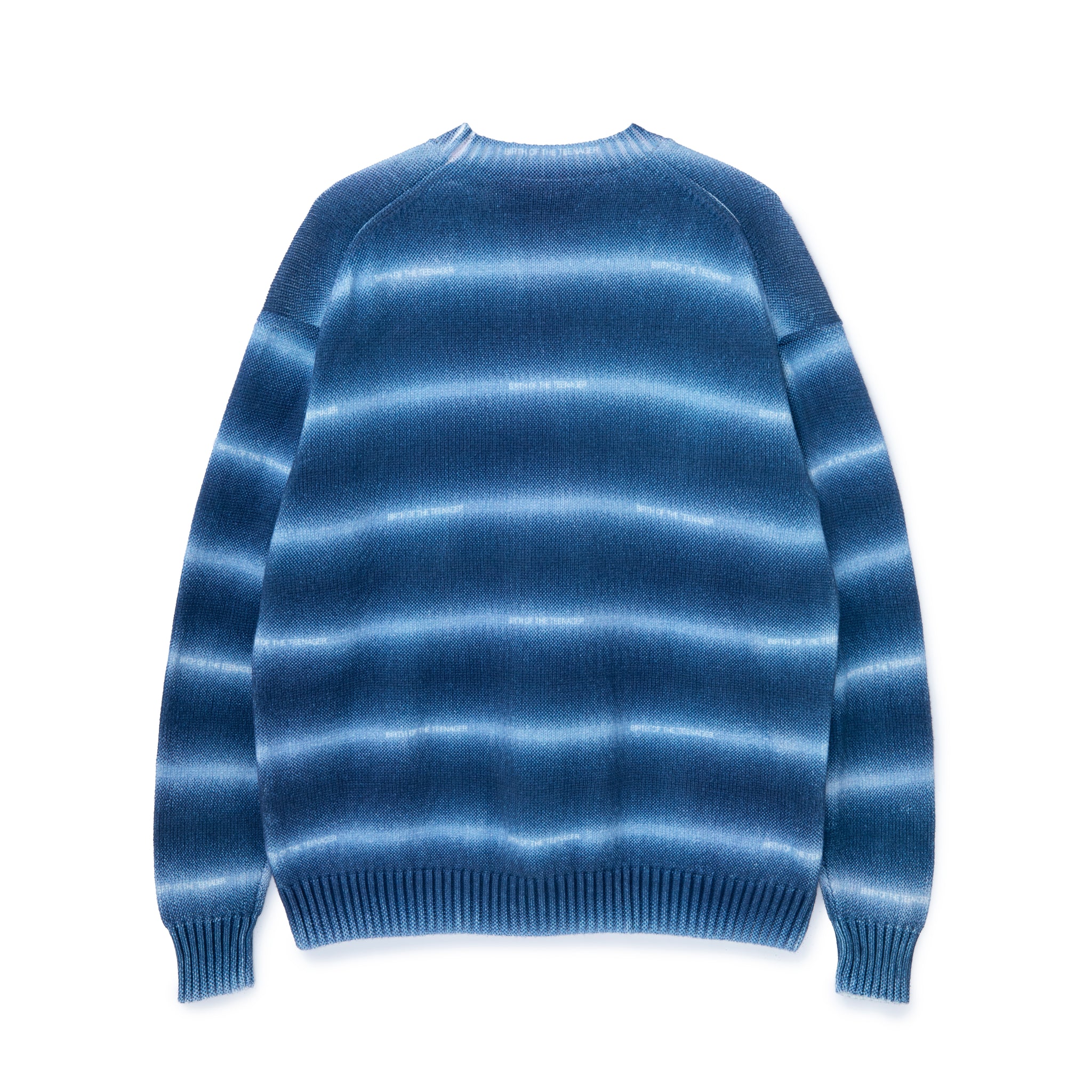 BoTT Gradation Cotton Sweater（ブルー）XXLサイズ