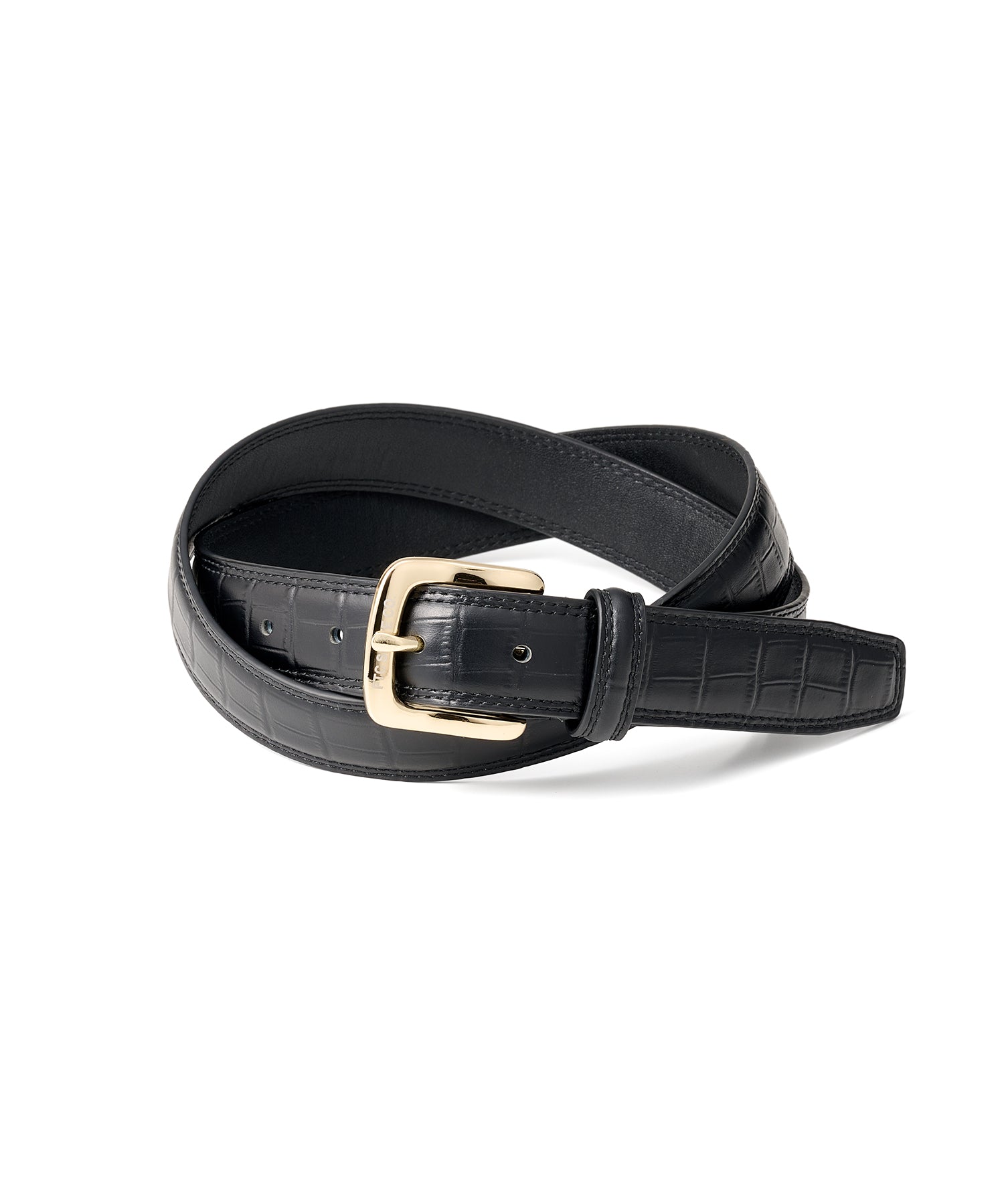 CROC LEATHER BELT – Chocolate Jesus
