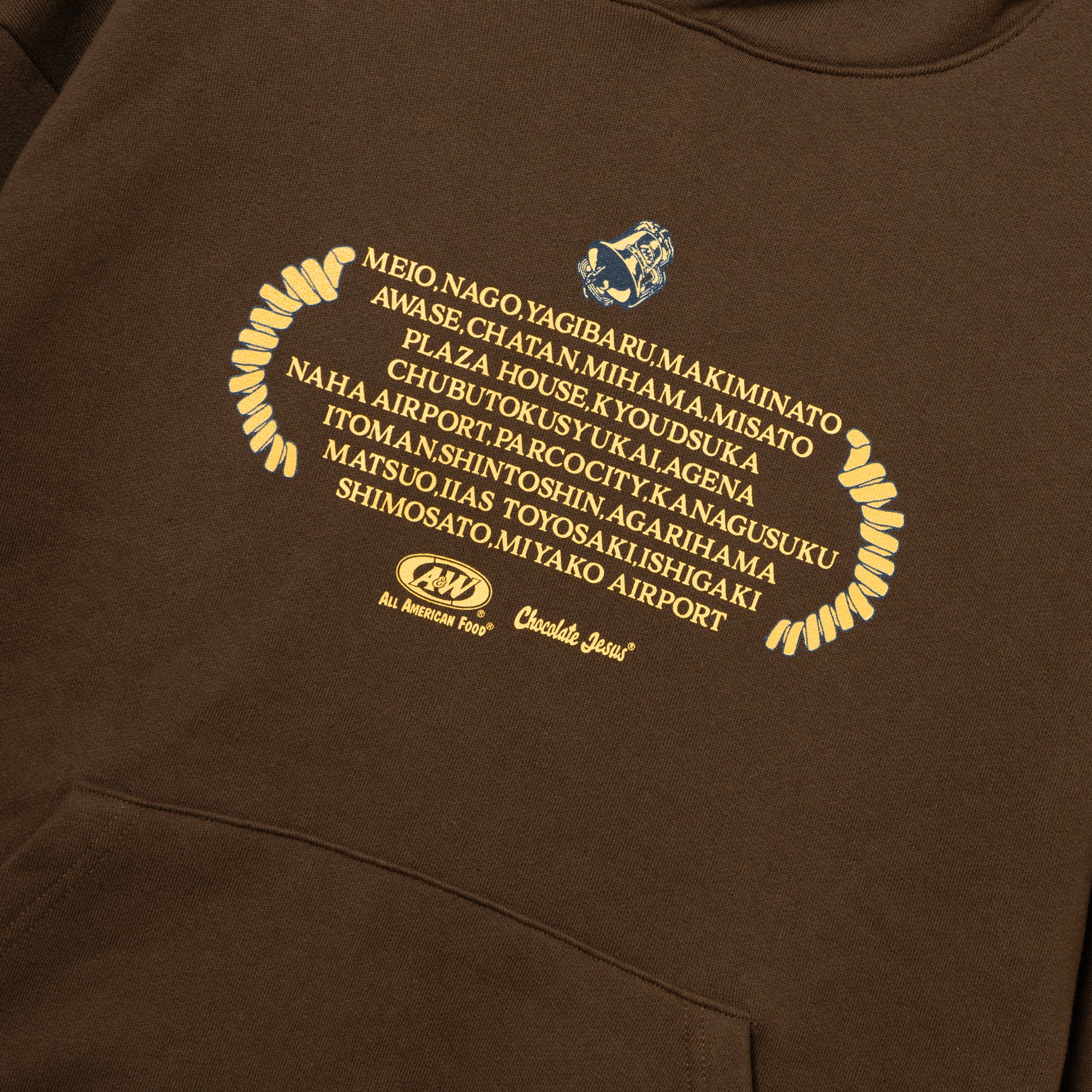 A&W × Chocolate Jesus) AWCJ SPOTS Hoodie