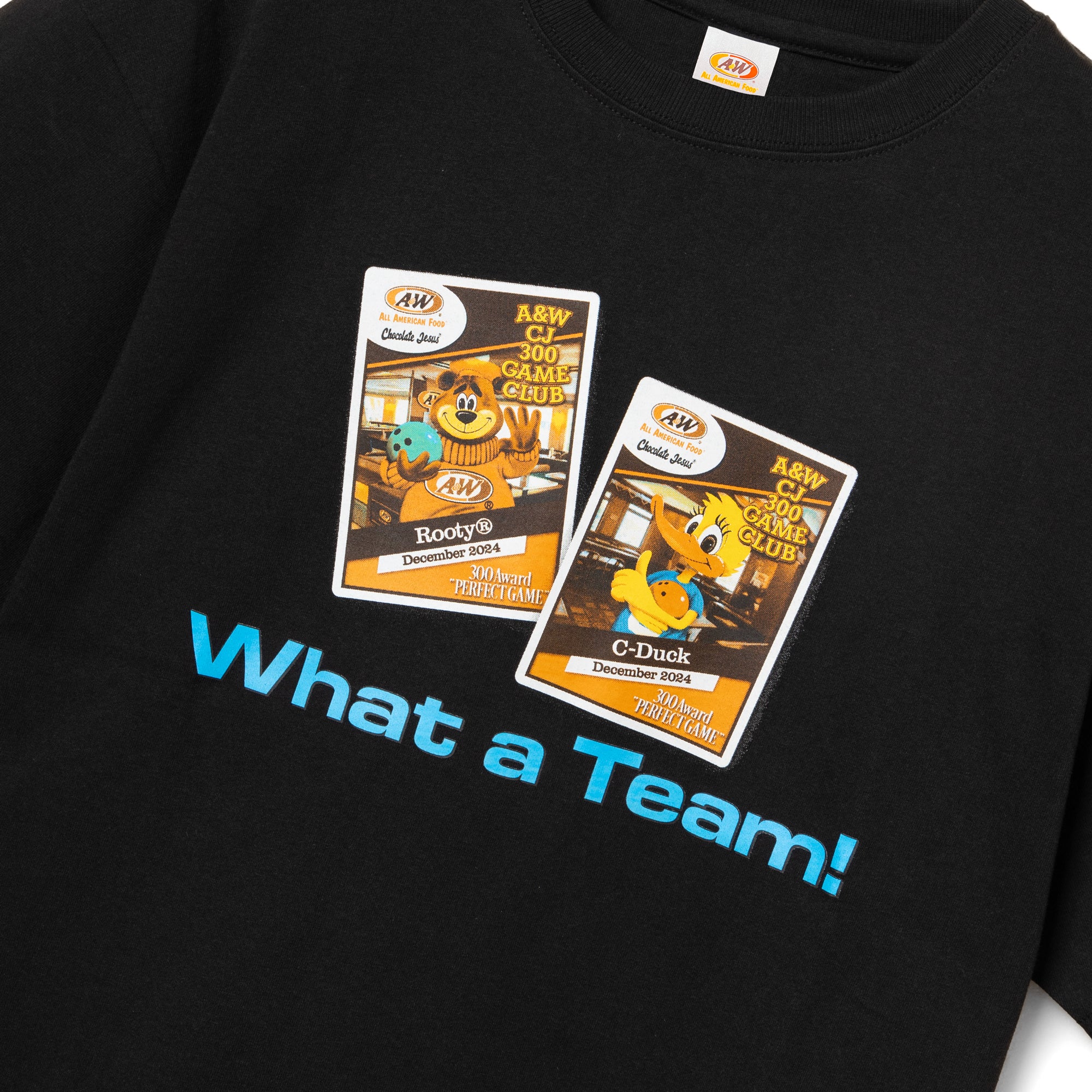 A&W × Chocolate Jesus) AWCJ TEAM Tee